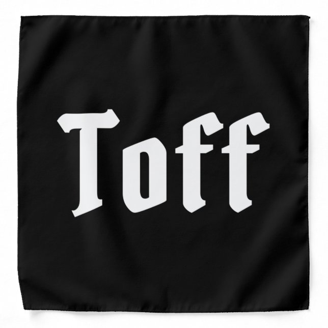 Toff Bandana (Front)