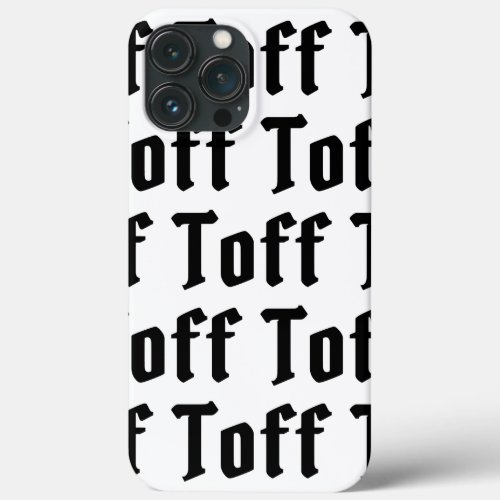 Toff iPhone 13 Pro Max Case