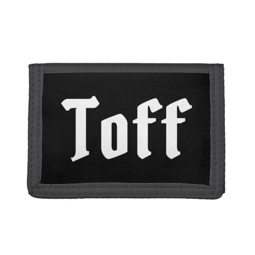 Toff Trifold Wallet