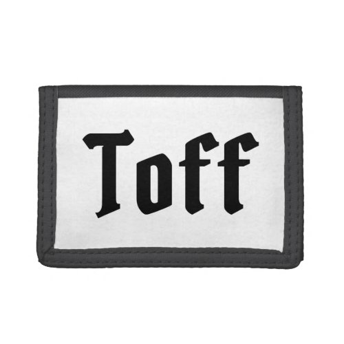 Toff Trifold Wallet