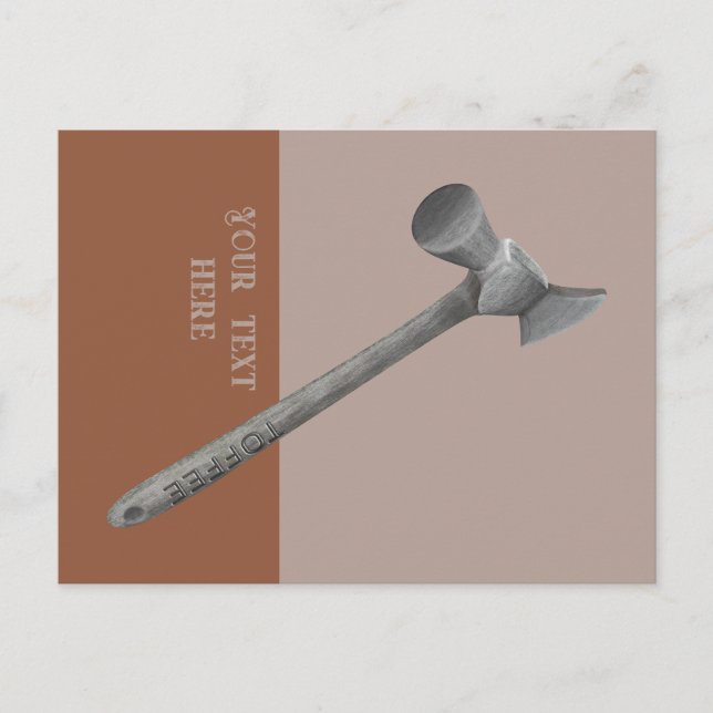 Toffee hammer illustration postcard (Front)
