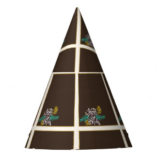Toffee Rose Party Hat