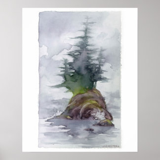 Tofino Island Poster