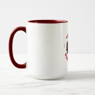 Tofino mug with maroon colored insert 