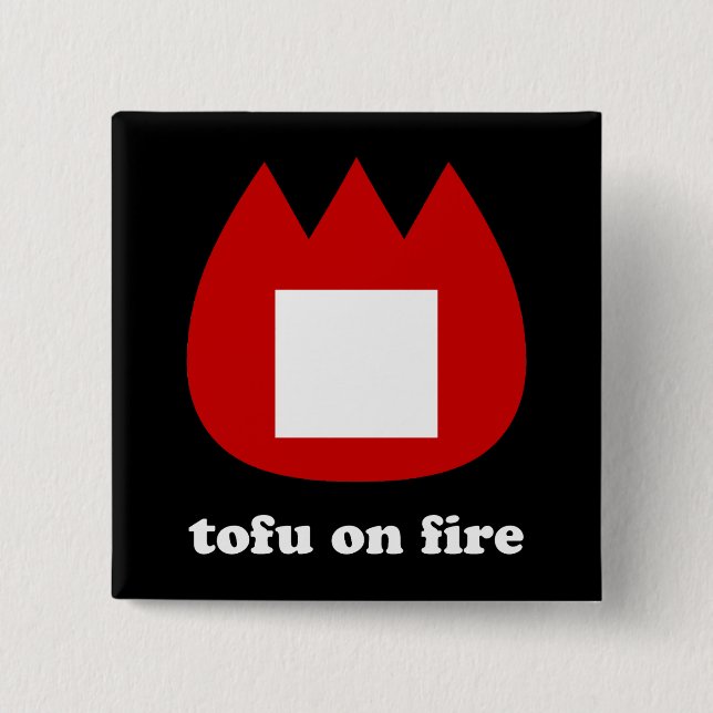 📛 tofu on fire button (Front)