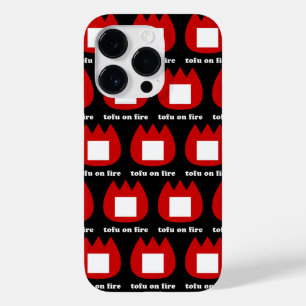 📛 tofu on fire Case-Mate iPhone 14 pro case