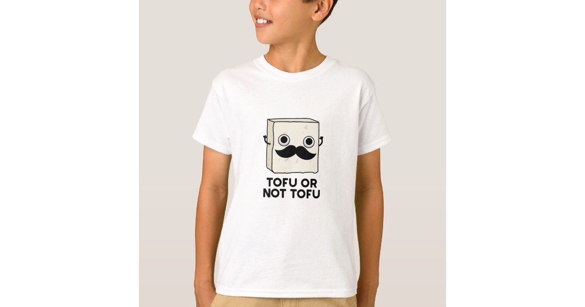 Tofu Or Not Tofu Funny Shakespeare Food Pun T-Shirt