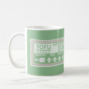 Tofu Pop art food packaging Coffee Mug