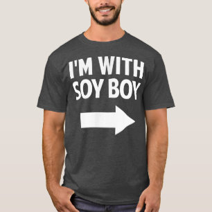 Tofu Soy Milk Vegan Vegetarian Troll Humor Soybean T-Shirt