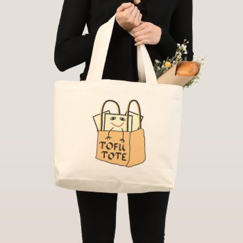 Tofu Tote For Vegetarians And Vegans by BiskerVille at Zazzle