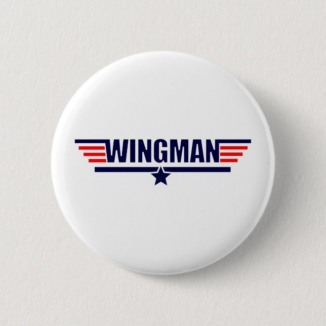 Tog Gun Wingman Button (Front)