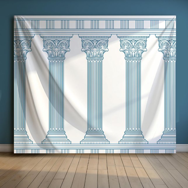 Toga Party with columns photo backdrop (Creator Uploaded)