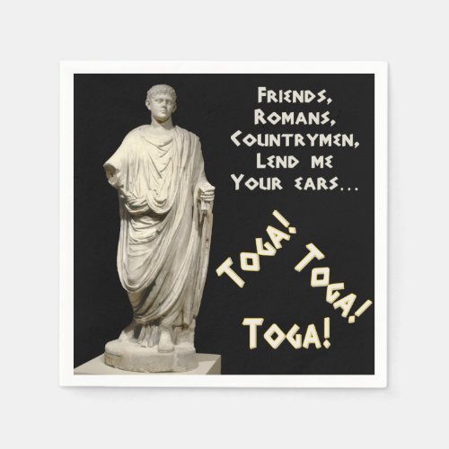 Toga Toga Toga Paper Napkins