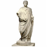 Toga! Toga! Toga! Sculpture<br><div class="desc">5" x 7" acrylic photo sculpture of an image of a statue of a Roman man dressed in a toga. This is a great décor piece for your toga party that can be used most anywhere, even in a centerpiece! See the entire Toga Photo Sculpture collection in the DECOR |...</div>