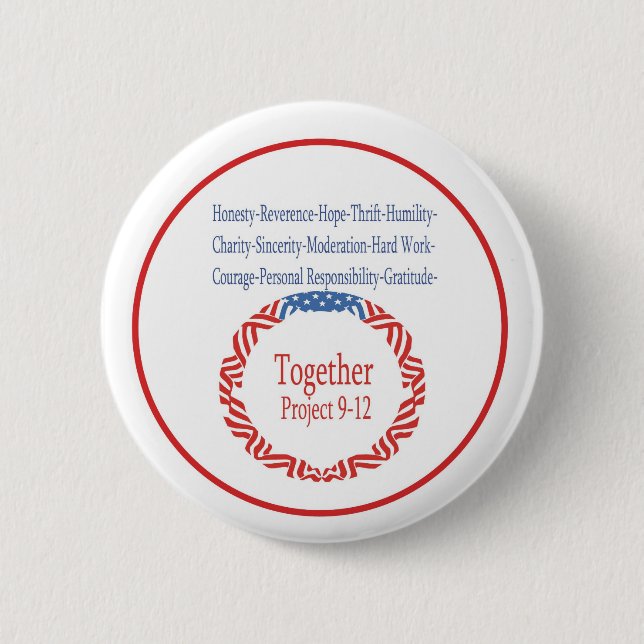 Together, 9-12 Project Pinback Button (Front)