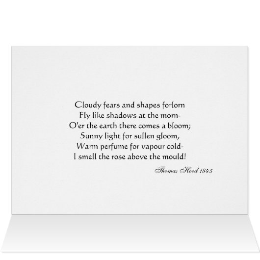 Together Again with poem notelet / card (Inside Horizontal (Top))