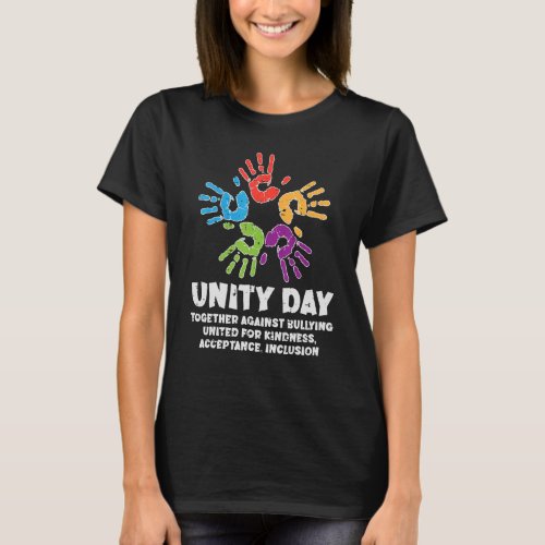 Together Against Bullying Orange Anti Bullying Uni T_Shirt