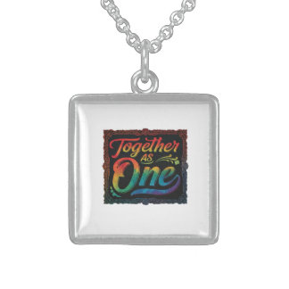 Together As One Sterling Silver Necklace