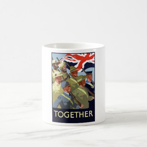 Together __ British Empire WW2 Coffee Mug