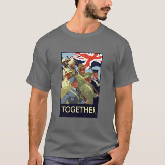 Together -- British Empire WW2 T-Shirt