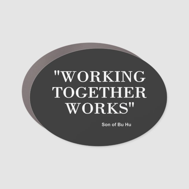 Together Car Magnet (Front)