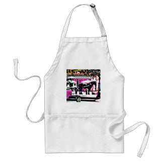 Together Cocoa Village jGibney The MUSEUM Zazzle Adult Apron