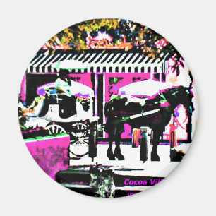 Together Cocoa Village jGibney The MUSEUM Zazzle Magnet
