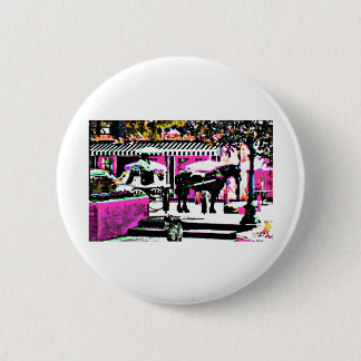 Together Cocoa Village jGibney The MUSEUM Zazzle Pinback Button