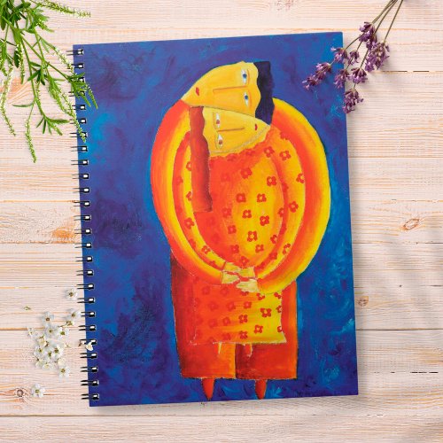 Together Contemporary Art Acrylic Painting Notebook