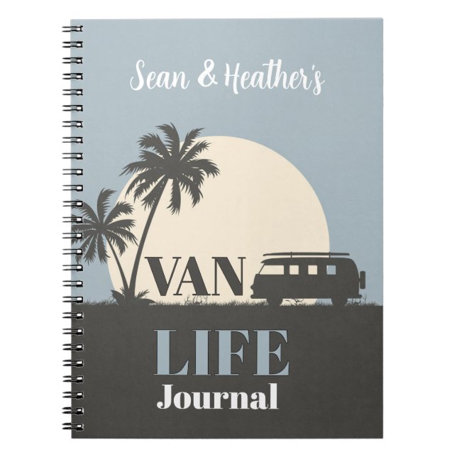 TOGETHER! 🚐 Custom Van Life Journal for Two (Front)