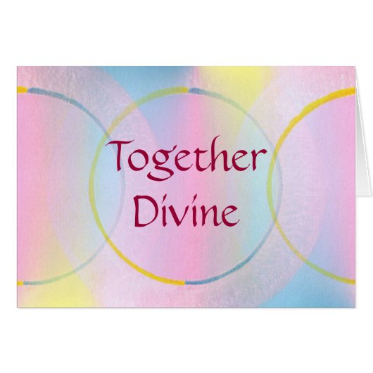 Together Divine Positive Affirmation Cards (Front Horizontal)