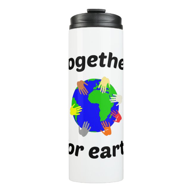 together for earth thermal tumbler (Front)