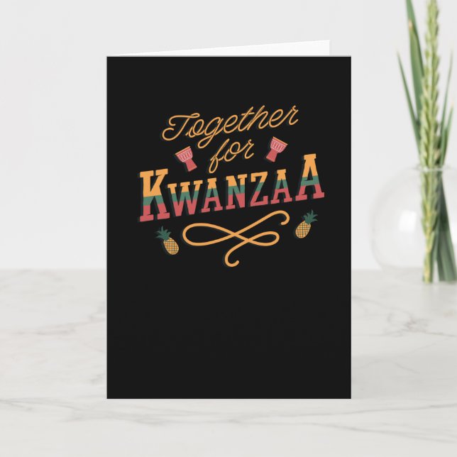 Together for Kwanzaa Card (Front)