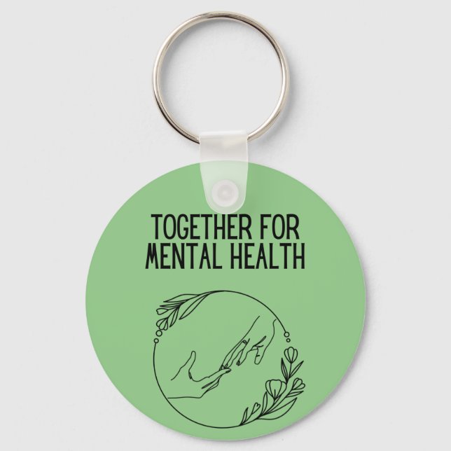 Together For Mental Health Keychain (Front)