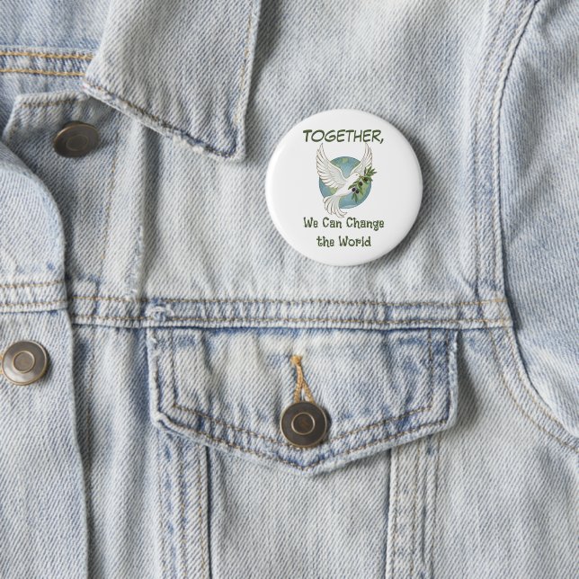 Together for Peace Button (In Situ)