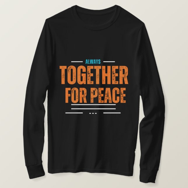 Together for Peace T-Shirt (Design Front)