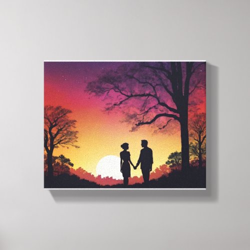 Together Forever Canvas Print