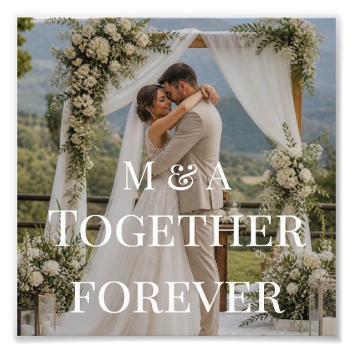 Together Forever – Custom Design Photo Print
