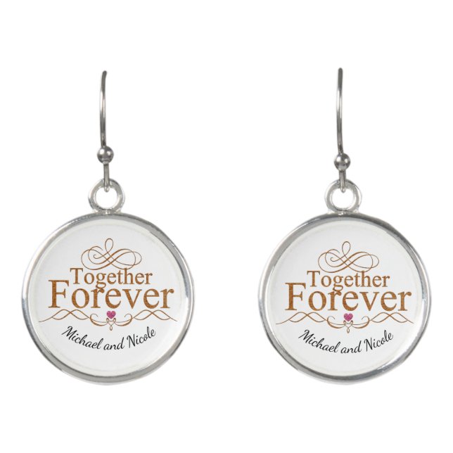 Together Forever Dangle Earrings (Front)