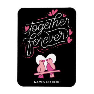 Together Forever Flexible Photo Magnet