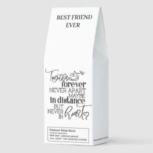 Together Forever Friends friendship line art Roasted Coffee