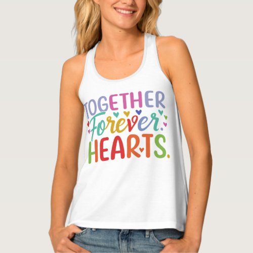 Together Forever Hearts Tank Top