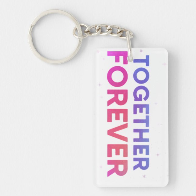 Together Forever Keychain (Front)