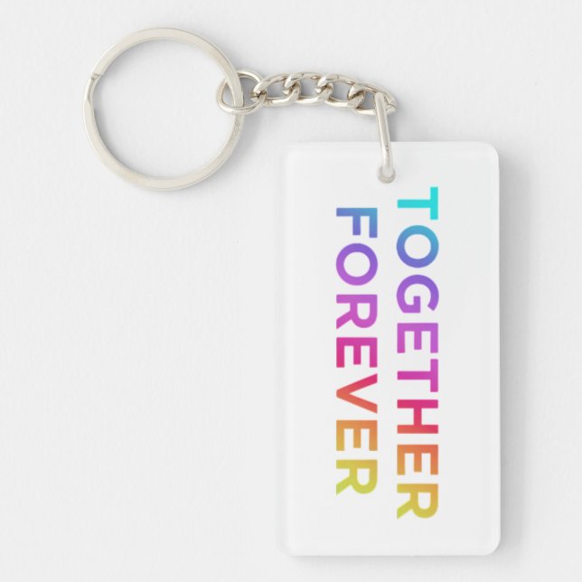 Together Forever Keychain (Front)