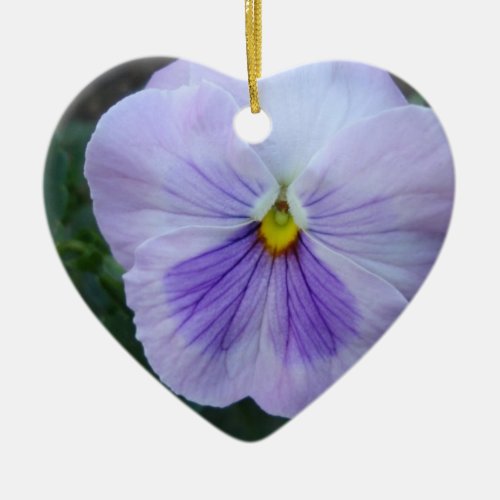 Together Forever Lavender Pansy Ornament