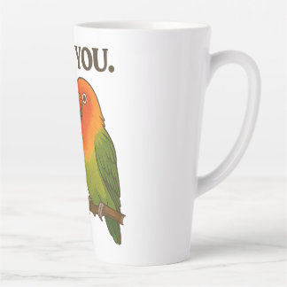 Together Forever Lovebirds Latte Mug