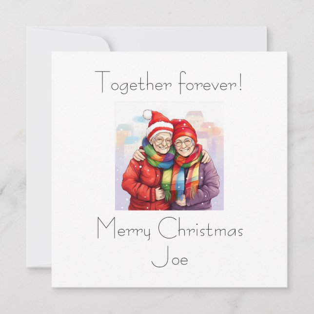 Together Forever Personalised Card   (Front)