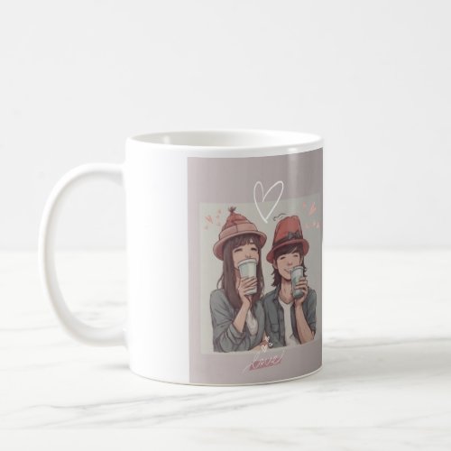 Together forever printed mug