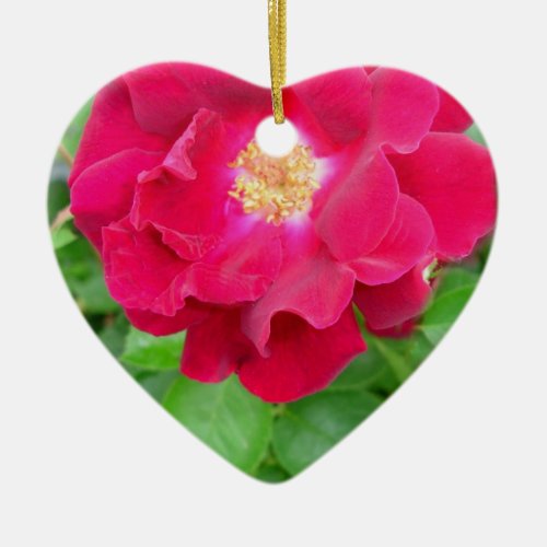 Together Forever Red Rose Ornament