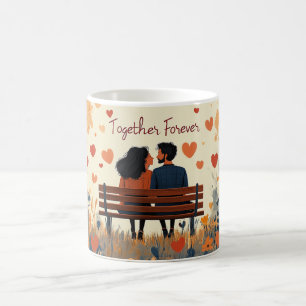 Together Forever Romantic Anniversary & Wedding Coffee Mug